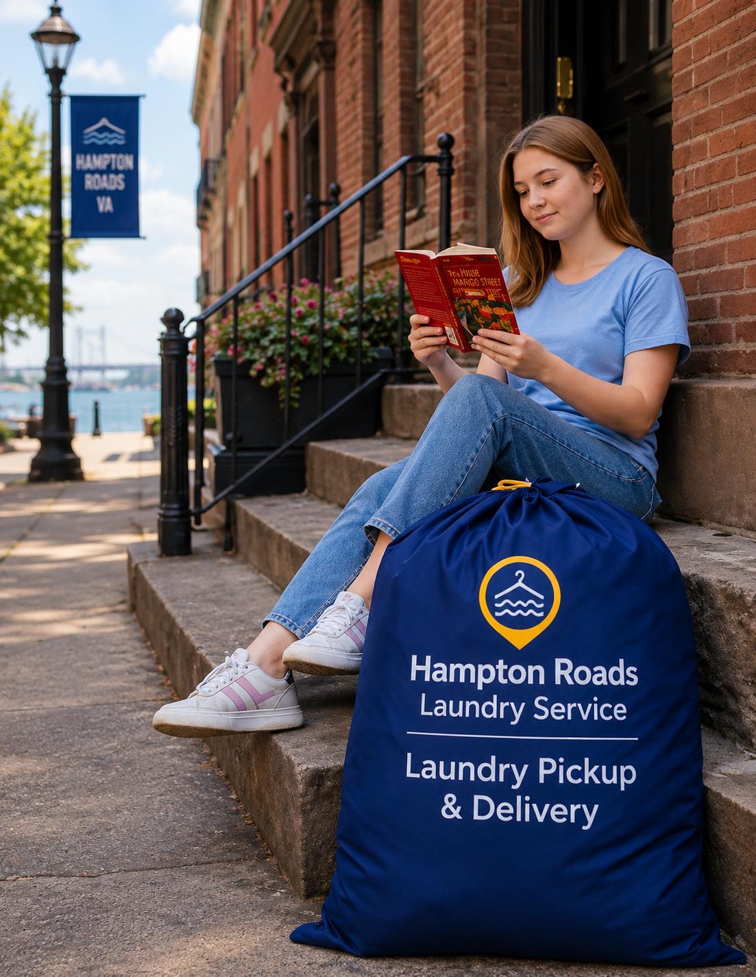 Hampton Roads Laundry bag