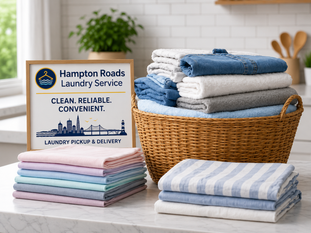Wash and fold laundry service in Oceanfront, VA